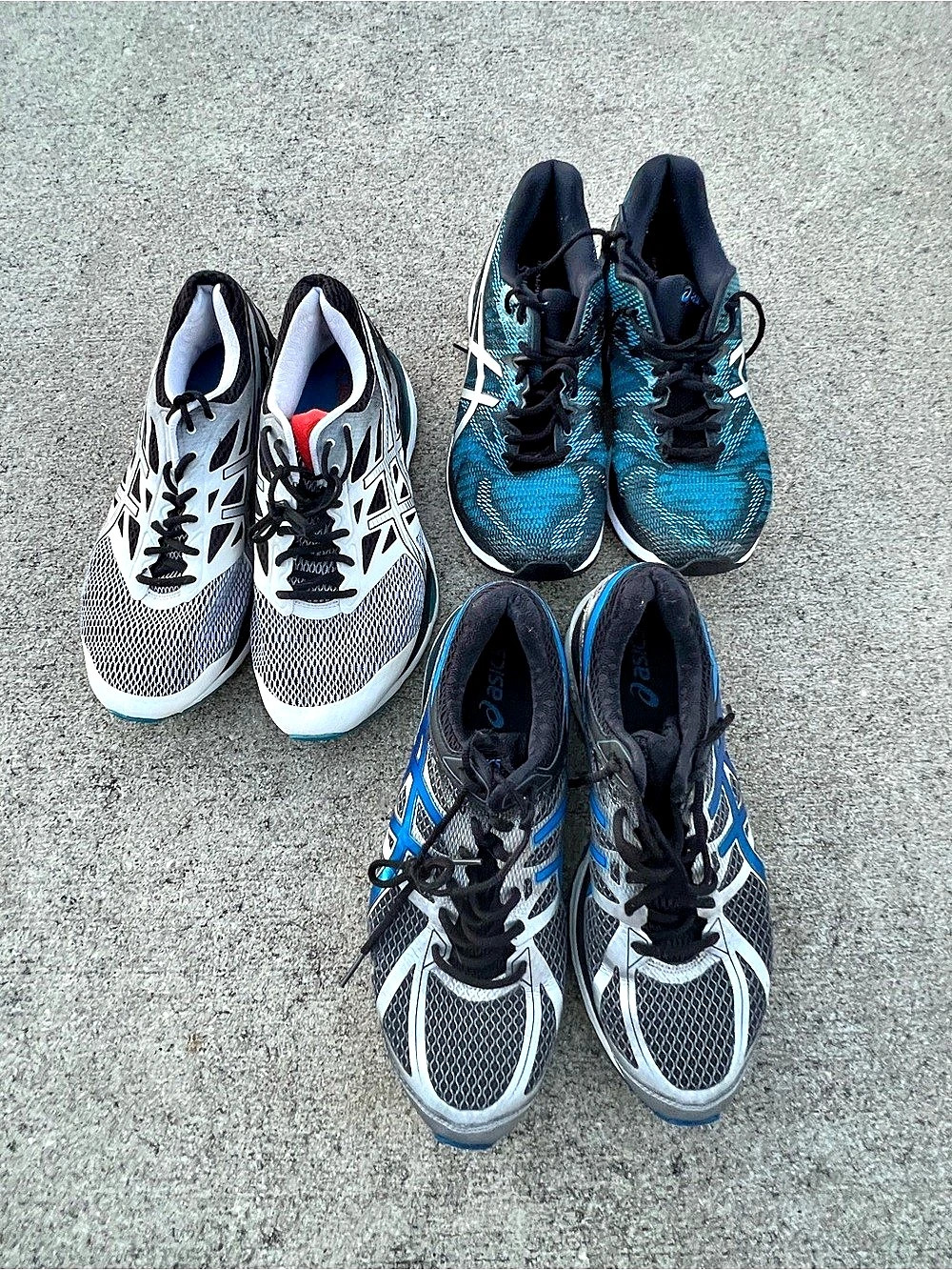 ASICS lot of Men's Athletic Shoes US 12
